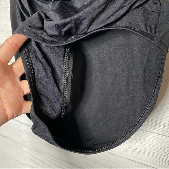 La Blanca Strapless One Piece Bathing Suit Womens Stretch Black 6 - Picture 7 of 12